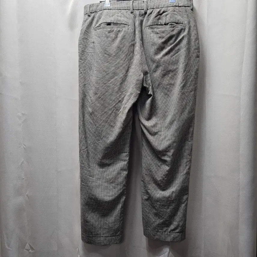 [BUNJANG] TIME HOMME Check Wool Blend Slacks / [TIME] 타임 옴므 체크 울 블렌드 슬랙스 (78-94)
