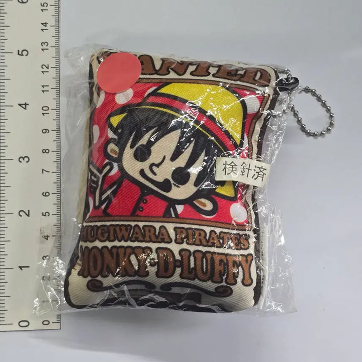 [BUNJANG] One Piece Monkey D. Luffy Mini Cushion Keychain / 원피스 몽키 D. 루피 미니 쿠션 열쇠고리 키링 키홀더 참 스트랩