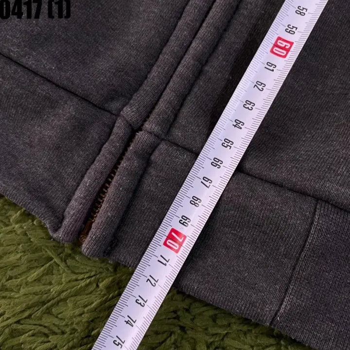 [BUNJANG] Carhartt Dark Gray Zip-up Hoodie / 칼하트 후드 집업 다크 그레이
