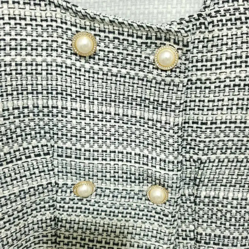 [BUNJANG] F Tweed Crop Jacket / 진주 트위드 크롭 자켓 F_M2029