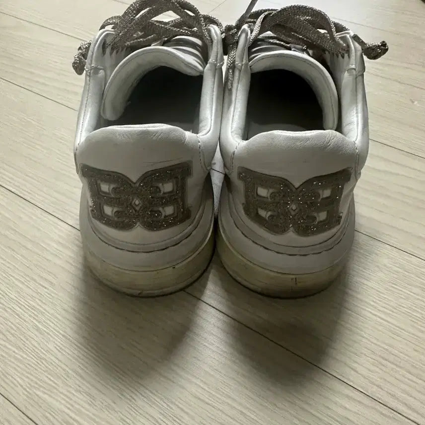 [BUNJANG] Bally White Leather Sneakers Women&