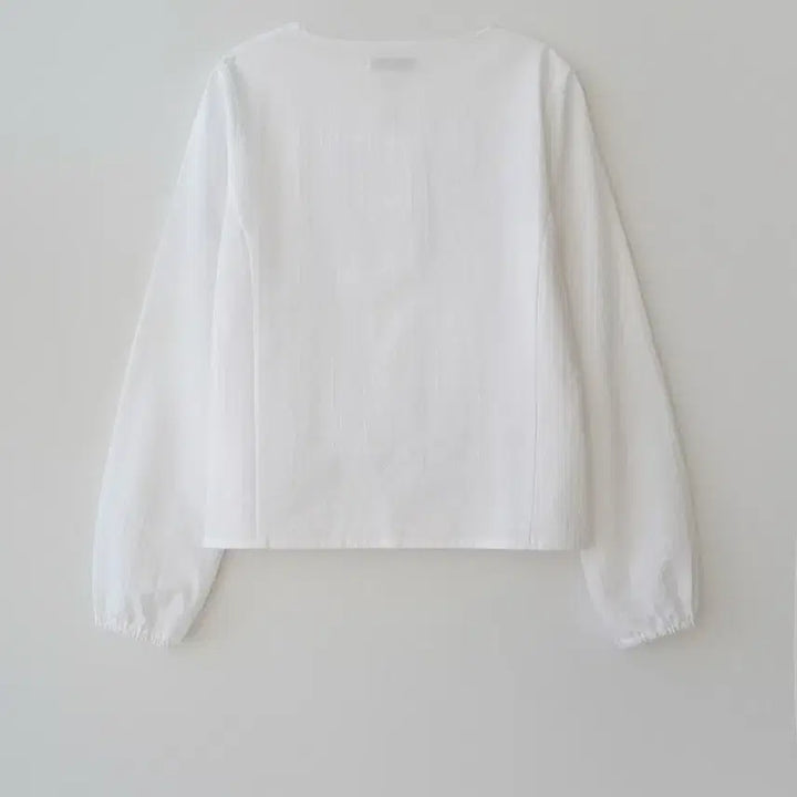 [BUNJANG] Andneeds Planet Pintuck Blouse (White) / Andneeds Planet Pintuck Blouse (White)