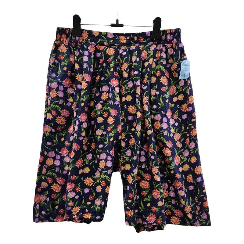 [BUNJANG] WORTHINGTON Flower Navy Shorts L / [새상품] WORTHINGTON 플라워 네이비 반바지 L