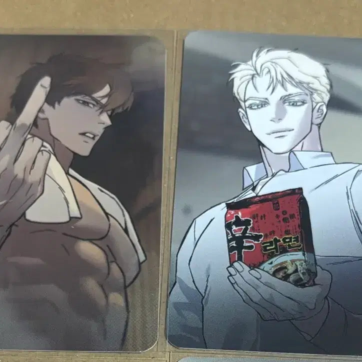 [SOLD OUT] 코드아나 코드네임 아나스타샤 모펀 라면 포토카드 포카 1세트