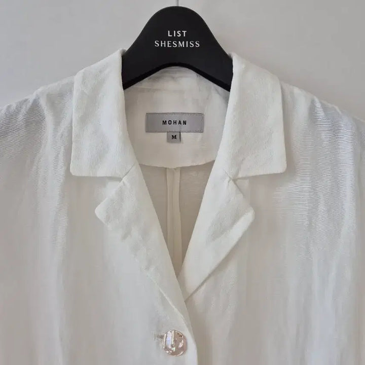 [SOLD OUT] 모한 카라 린넨 자켓, 블라우스
