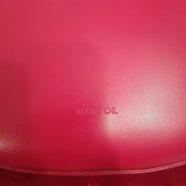 [BUNJANG] Stand Oil Red Crossbody Bag / 스탠드오일 레드 크로스백