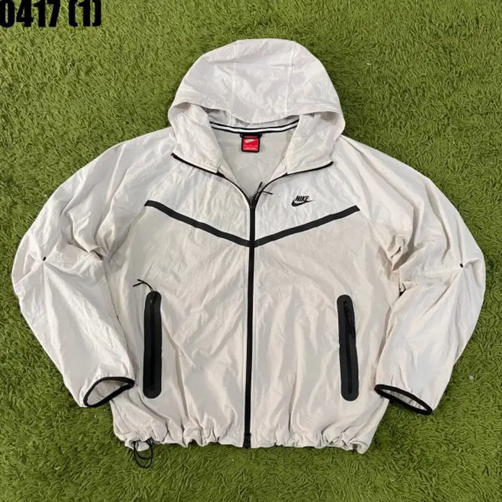 [SOLD OUT] 나이키 후드 바람막이 아이보리