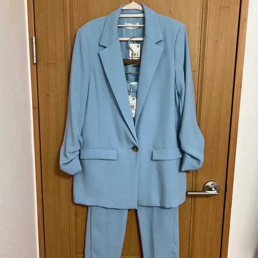 [SOLD OUT] 망고 봄 여자 정장 세트 투피스 셋업 (새상품)