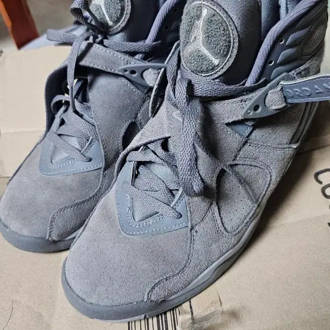 [BUNJANG] Jordan 8 Retro Cool Grey Sneakers / 조던8 레트로 Cool Grey 쿨그레이