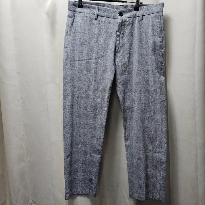 [BUNJANG] ARMATA DI MARE Check Cotton Blend Slacks / [ARMATA DI MARE] 아르마타 디 마레 체크 코튼 블렌드 슬랙스