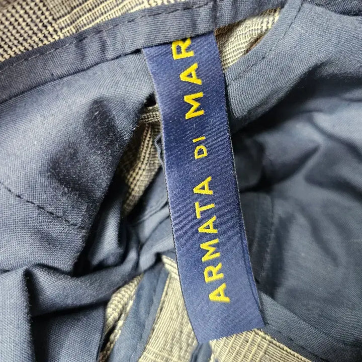 [BUNJANG] ARMATA DI MARE Check Cotton Blend Slacks / [ARMATA DI MARE] 아르마타 디 마레 체크 코튼 블렌드 슬랙스