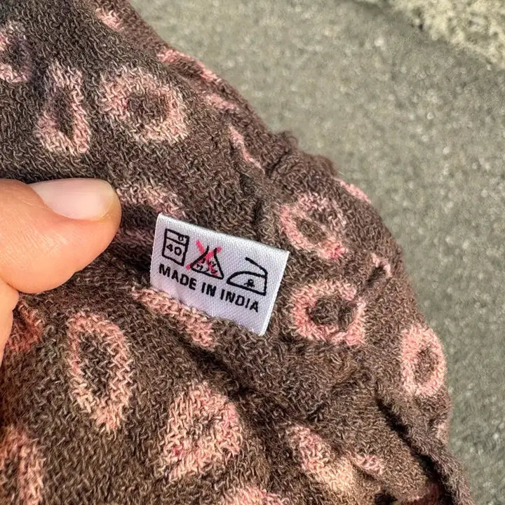 [BUNJANG] Tie-dye Gradient Hippie Grunge Scarf / 타이다이 그라데이션 히피 그런지 머플러 스카프 JPN