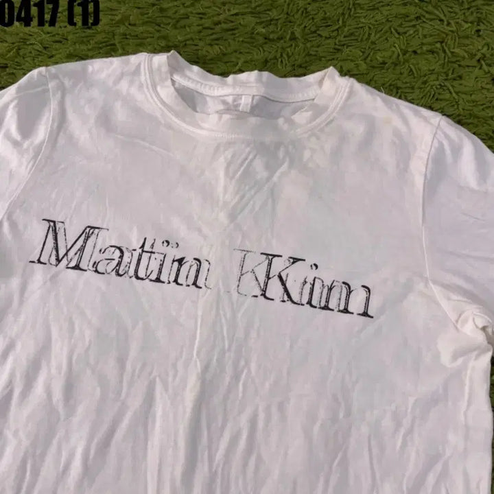 [BUNJANG] Matinkim Short Sleeve T-shirt / 마뗑킴 마틴킴 반팔 F