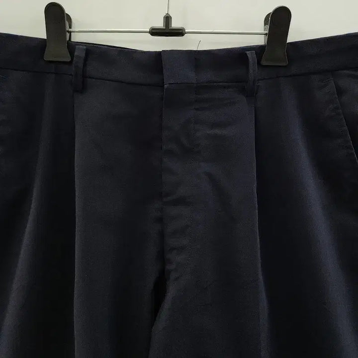 [BUNJANG] Vintage Navy Wool Slacks / 빈티지 비즈니스 캐주얼 네이비 울 슬랙스팬츠