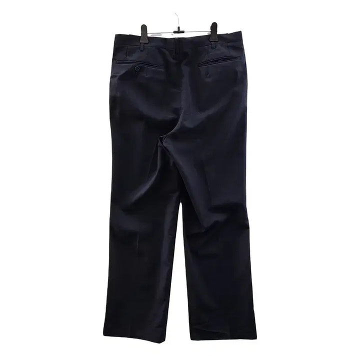 [BUNJANG] Vintage Navy Wool Slacks / 빈티지 비즈니스 캐주얼 네이비 울 슬랙스팬츠