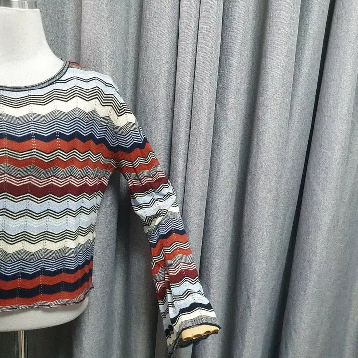 [BUNJANG] Ethnic Long Sleeve Knit Top / 에스닉 롱슬리브니트