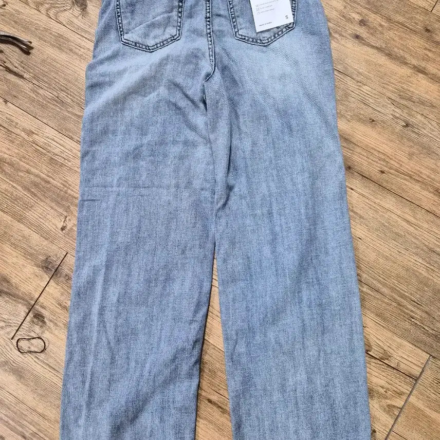 [BUNJANG] Linen Wide-Leg Jeans / 청바지 새제품