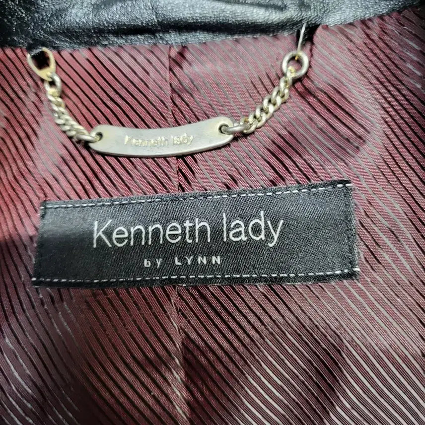 [BUNJANG] Kenneth Lady Black 3/4 Lambskin Jacket / 케네스레이디 블랙 3부 양가죽 자켓ㅡ85 ㅡ90 ㅡ160