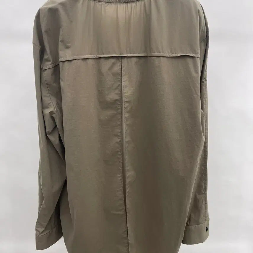 [BUNJANG] System Homme Layered Collar Shirt / 레이어드 넥리스 셔츠