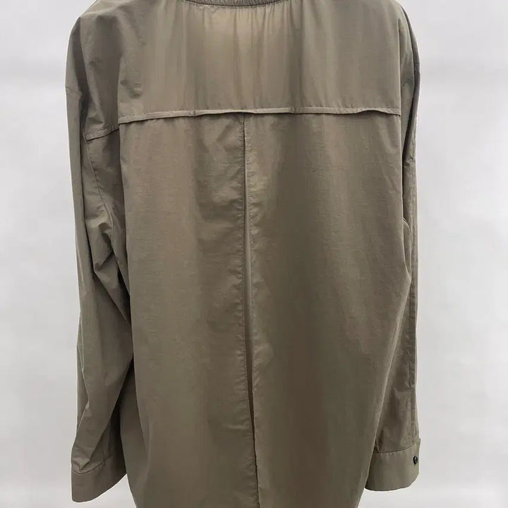 [BUNJANG] System Homme Layered Collar Shirt / 레이어드 넥리스 셔츠
