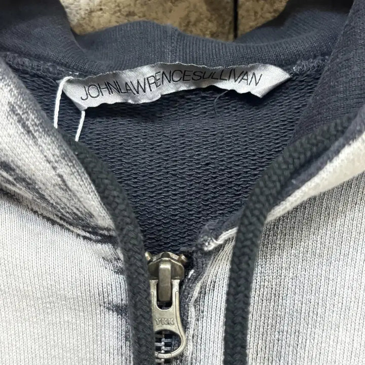 [BUNJANG] John Lawrence Sullivan Bleached Hoodie Zip Up / 존 로렌스 설리반 블리치드 후드집업