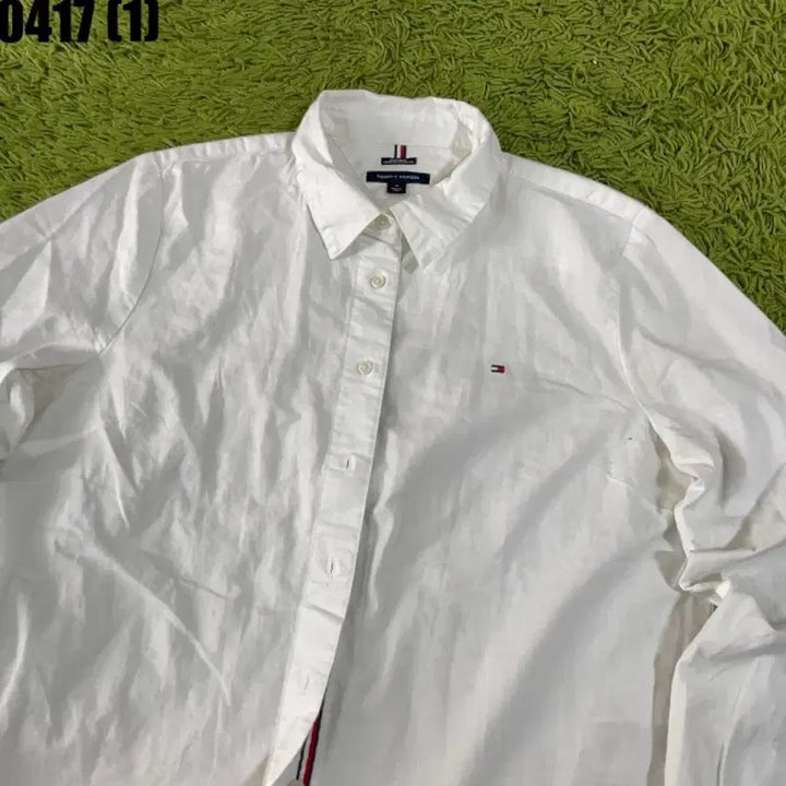 [BUNJANG] Tommy Hilfiger White Shirt / 타미힐피거 화이트 셔츠