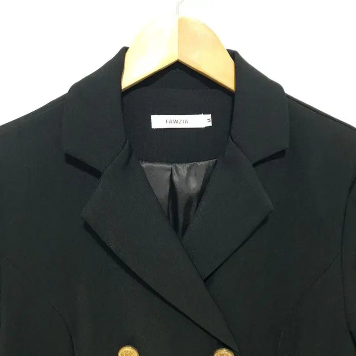 [BUNJANG] Pleated Coat Dress M / 플리츠 코트형 원피스 M_M2035