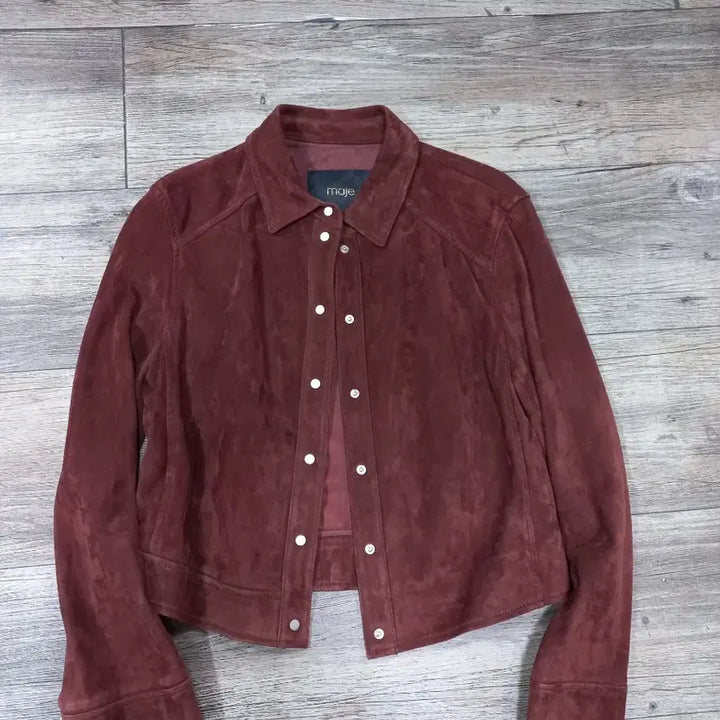 [BUNJANG] Maje Brown Suede Jacket / maje 마쥬 브라운 스웨이드 자켓