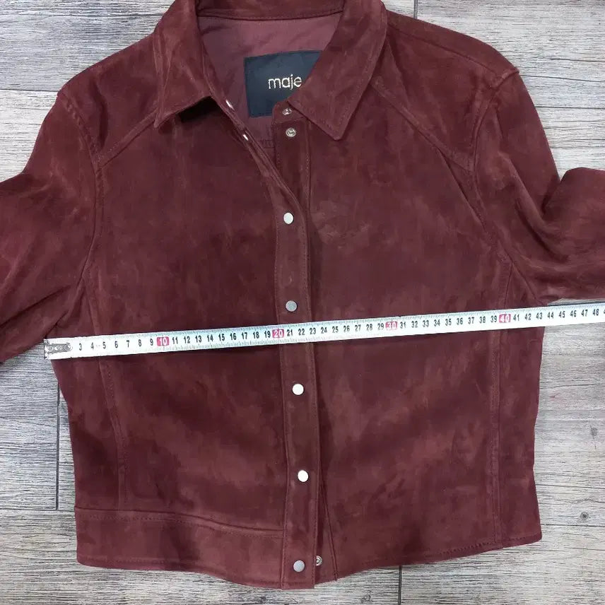 [BUNJANG] Maje Brown Suede Jacket / maje 마쥬 브라운 스웨이드 자켓