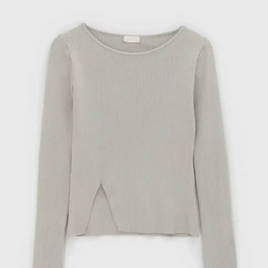 [BUNJANG] Blackup Ribbed Knit Light Beige / 블랙업 골지 니트