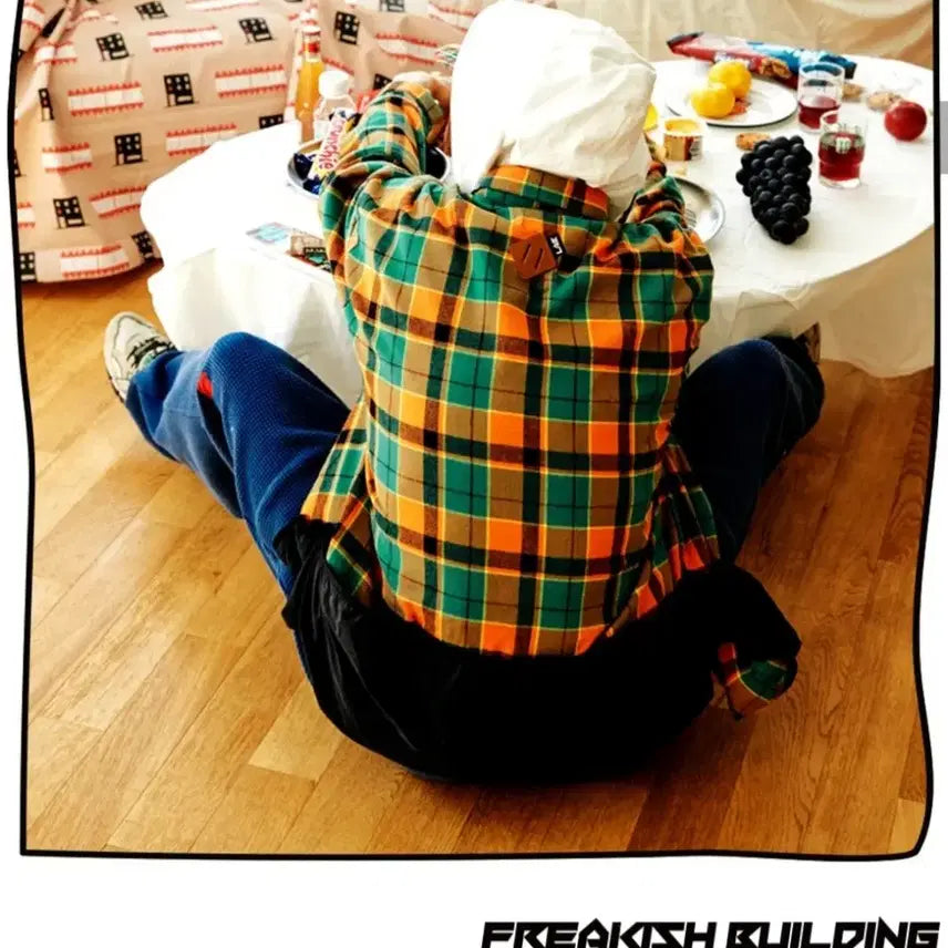 [SOLD OUT] (실착2회) 프리키쉬빌딩 체크셔츠