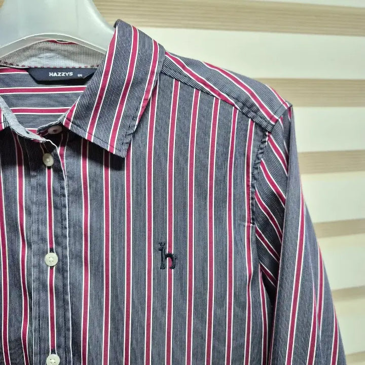[BUNJANG] Hazzys Striped Shirt Size S / 택포)헤지스 스트라이프 셔츠남방 S