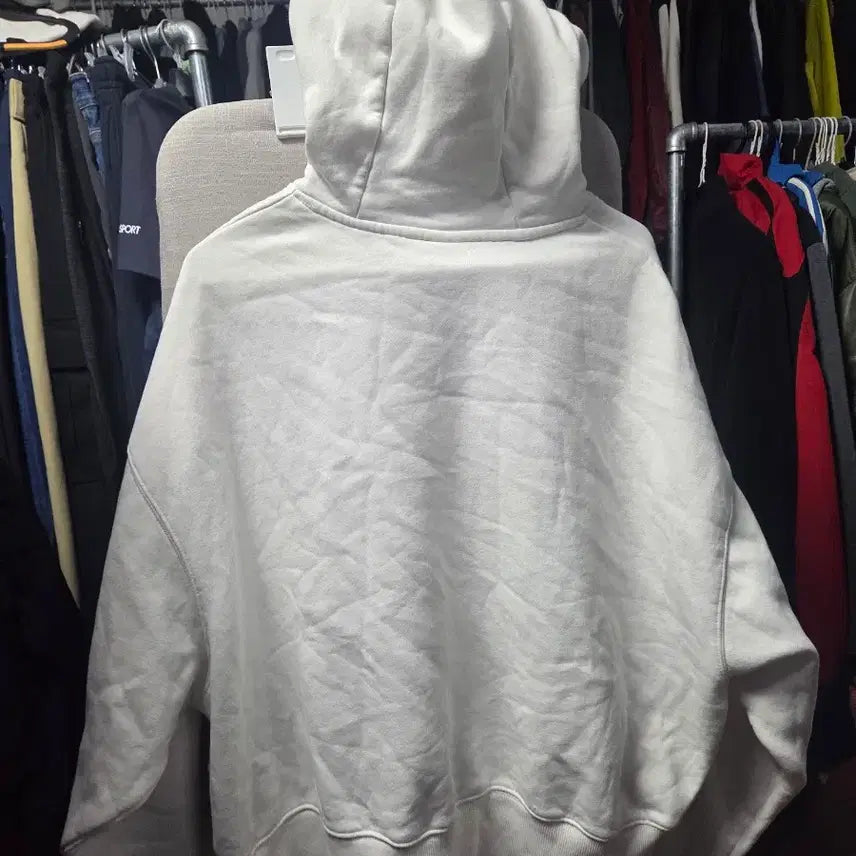 [BUNJANG] Nike White Hoodie / 나이키 화이트 후드티