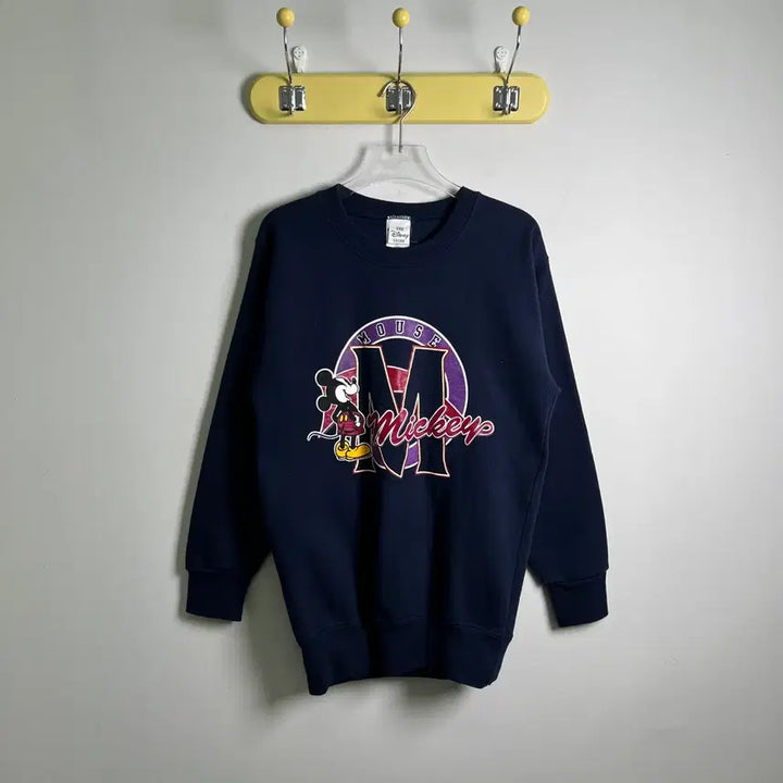 [BUNJANG] Disney Mickey Mouse Navy Sweatshirt / 90&