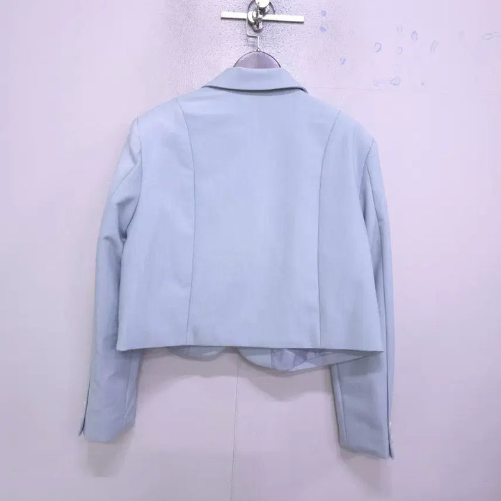 [SOLD OUT] 프롬비기닝) 거의새거 튤립 크롭 하늘색 자켓 -F