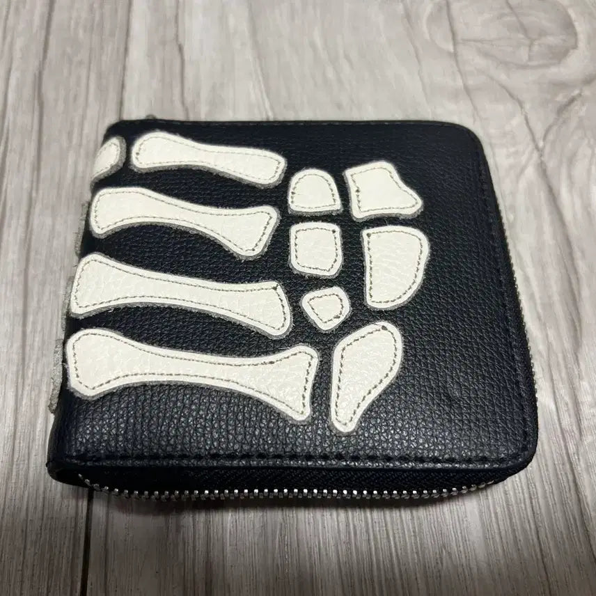 [BUNJANG] Capital Black Leather Wallet / 캐피탈 본지갑 블랙