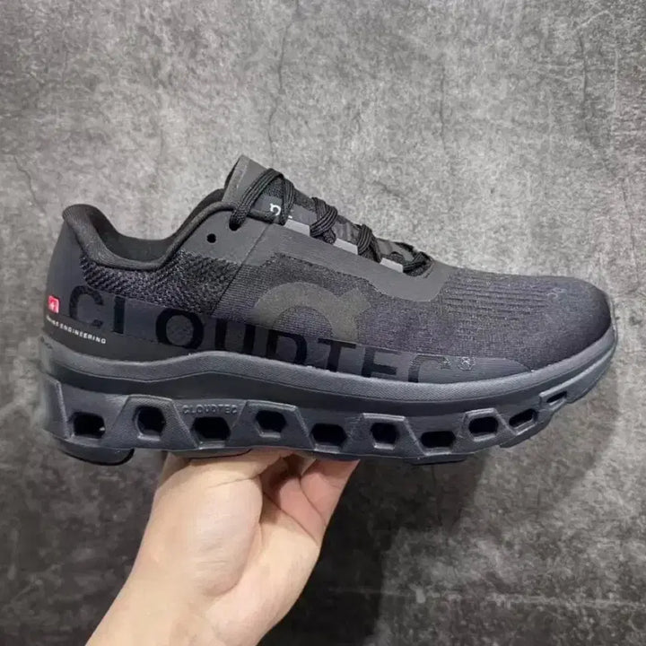 [SOLD OUT] (새상품) 온 러닝 클라우드몬스터 올 블랙 275mm