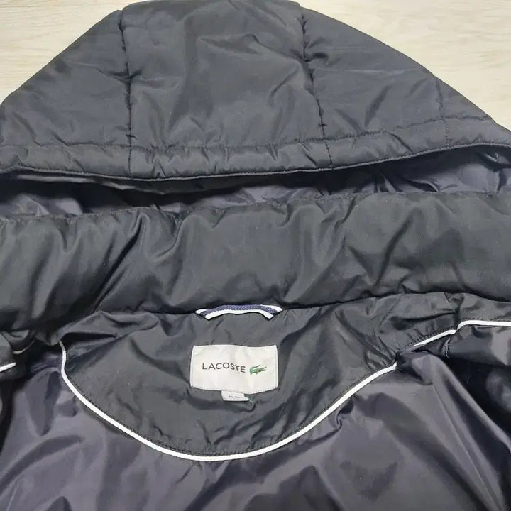 [BUNJANG] Lacoste Black Padded Jumper / 라코스테 블랙 패딩 점퍼