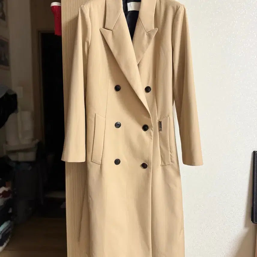 [BUNJANG] Another Lounge Long Jacket / (Another Lounge)롱 자켓(free사이즈)정가14만원