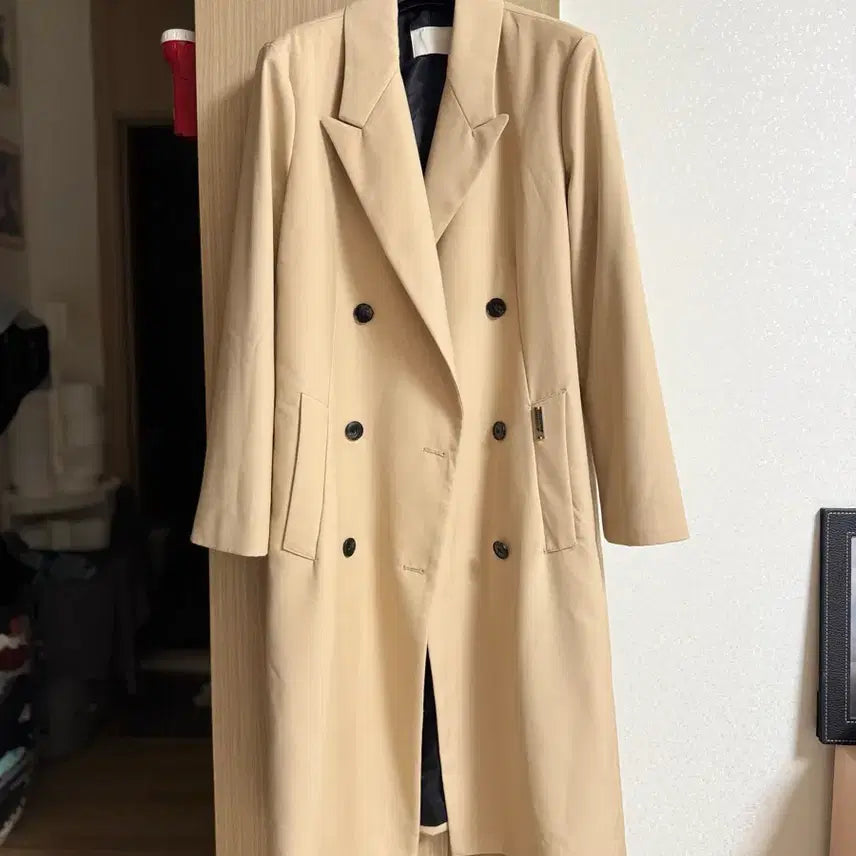 [BUNJANG] Another Lounge Long Jacket / (Another Lounge)롱 자켓(free사이즈)정가14만원