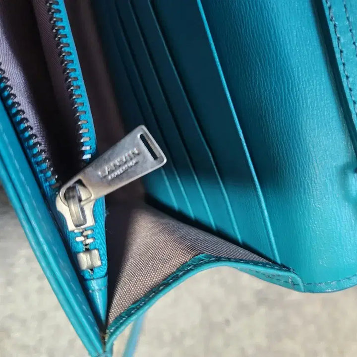 [BUNJANG] Lanvin Mini Crossbody Bag Emerald Green / 랑방 미니 크로스백 에메랄드색 숄더백