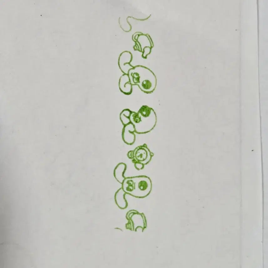 [BUNJANG] Wallace &amp; Gromit Gromit Mini Stamp / 월레스와그로밋 그로밋 스탬프