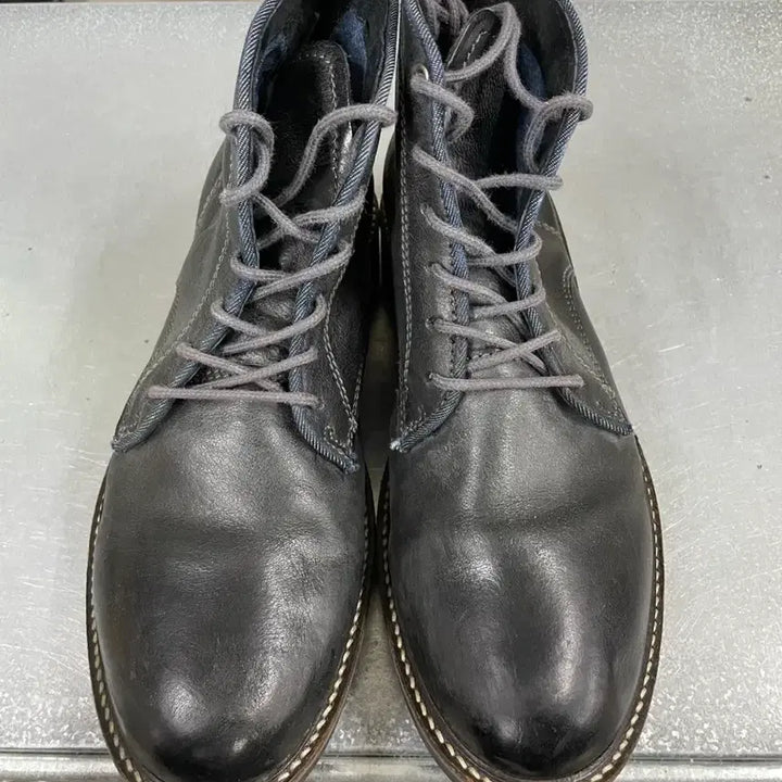 [SOLD OUT] 바타 레더 컴뱃 부츠 40 (gr-4526)