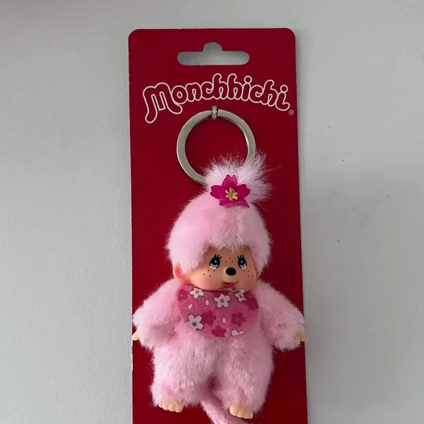 [SOLD OUT] 사쿠라 몬치치 벚꽃 몬치치 키링 키체인