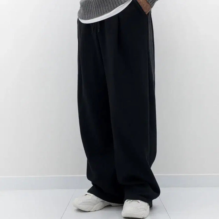 [BUNJANG] Unisex Wide Balloon Training Sweatpants / (새상품)남자 와이드 벌룬 운동 헬스 트레이닝 츄리닝 스웻 통 바지 팬츠