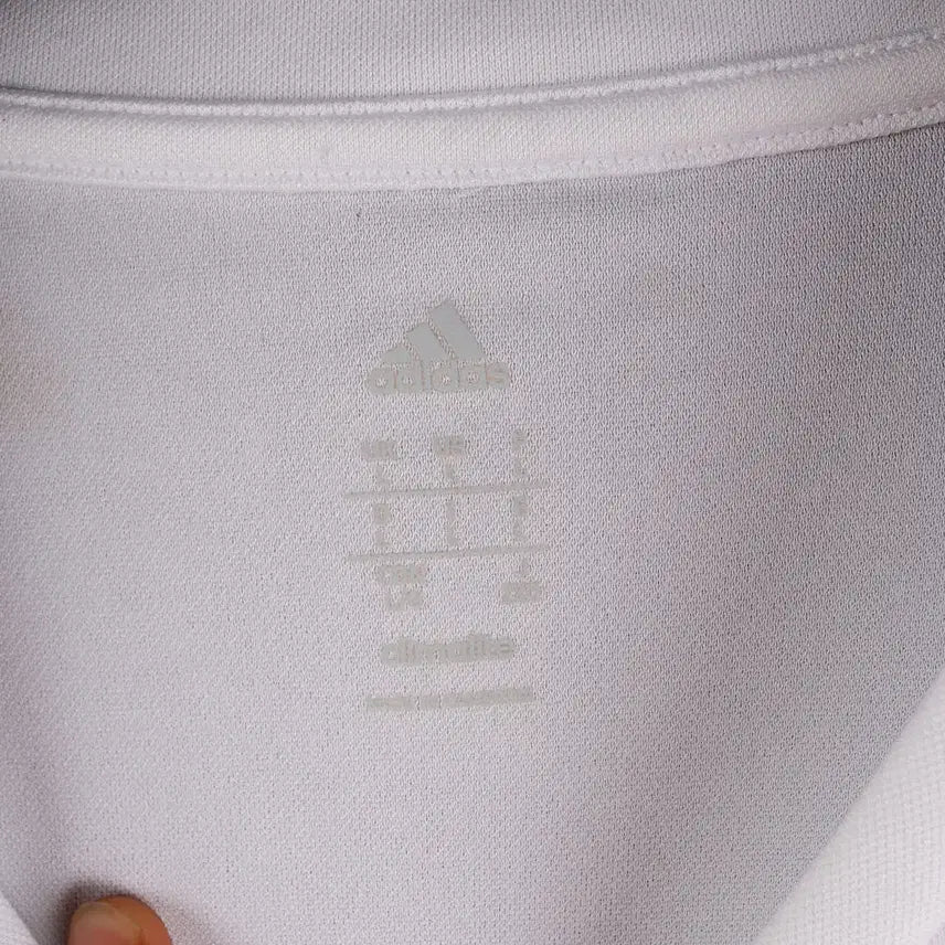 [BUNJANG] Adidas White Short Sleeve T-Shirt / 아디다스 흰색 반팔티셔츠