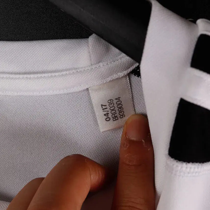 [BUNJANG] Adidas White Short Sleeve T-Shirt / 아디다스 흰색 반팔티셔츠
