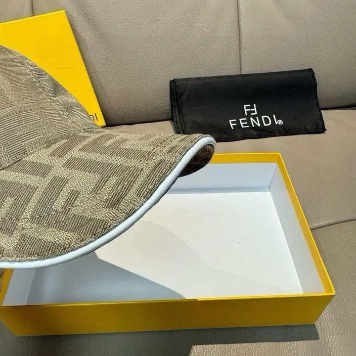 [BUNJANG] Fendi FF Monogram Hat 56cm Adjustable / 펜디 FF 모노그램 모자 56cm 조절가능 정품