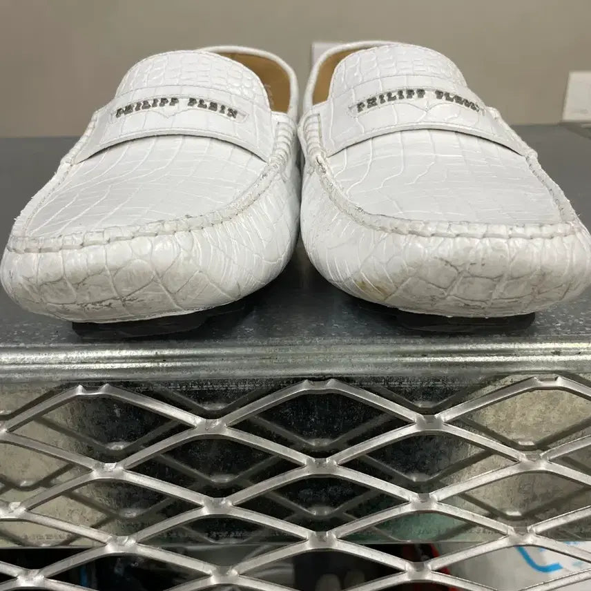 [BUNJANG] Philipp Plein Crocodile Moccasins / 필립플레인 크로커다일 모카신 44 (gr-4530)