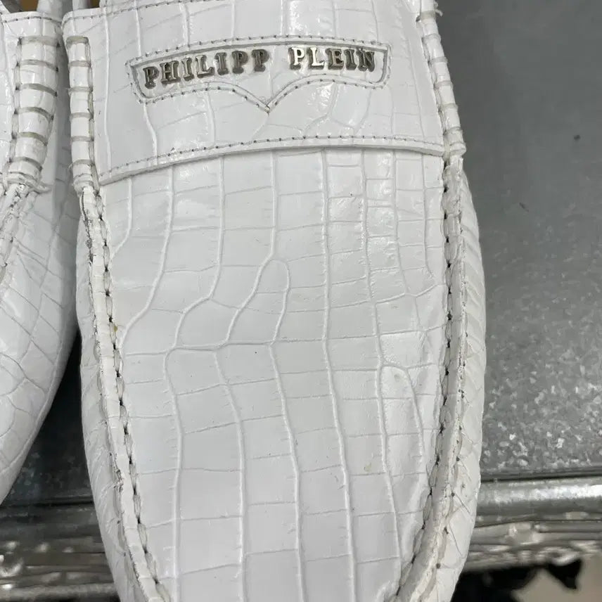 [BUNJANG] Philipp Plein Crocodile Moccasins / 필립플레인 크로커다일 모카신 44 (gr-4530)